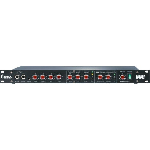 BBE BMAX предусилитель для бас гитары со встроенным Sonic Maximizer BBE BMAX предусилитель для бас гитары со встроенным Sonic Maximizer