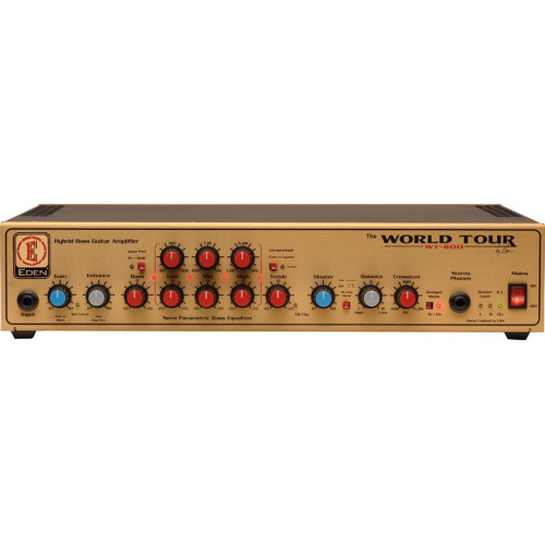 Eden WT800 Bass Head басовый стерео усилитель Eden WT800 Bass Head басовый стерео усилитель