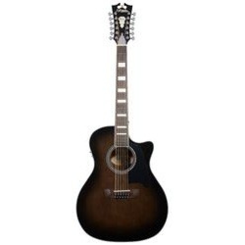 D'Angelico Premier Fulton GRB электроакустическая 12-струнная гитара, цвет серый бёрст D'Angelico Premier Fulton GRB электроакустическая 12-струнная гитара, цвет серый бёрст
