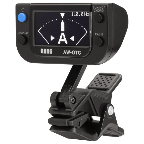 Korg AW-OTG тюнер - клипса для электрогитары Korg AW-OTG тюнер - клипса для электрогитары