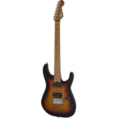 Charvel PM DK24 HH 2PT CM - 3TS электрогитара, цвет санбёрст