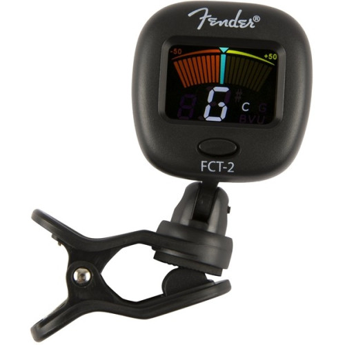 Fender FCT-2 Color Clip-On Tuner тюнер-клипса хроматический с цветным дисплеем Fender FCT-2 Color Clip-On Tuner тюнер-клипса хроматический с цветным дисплеем