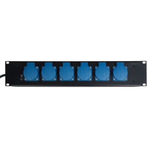 Imlight BR-6 C14 блок из 6 розеток Schuko, соединенных параллельно, высота 2U