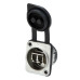 Seetronic SO2-4FDW разъем opticalCON, панельный Seetronic SO2-4FDW разъем opticalCON, панельный