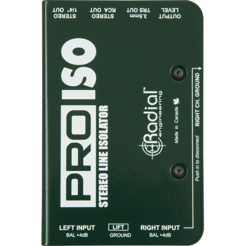 Radial ProISO стерео изолятор Radial ProISO стерео изолятор