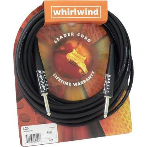 Whirlwind L30 шнур 1 / 4''Jack<=>1 / 4''Jack, Leader Series, сверхгибкий, 9 м Whirlwind L30 шнур 1 / 4''Jack<=>1 / 4''Jack, Leader Series, сверхгибкий, 9 м