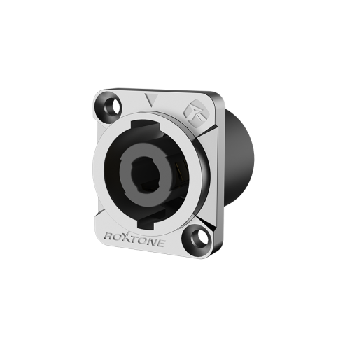 Roxtone RS4MD-WP разъем панельный Speakon "папа" Roxtone RS4MD-WP разъем панельный Speakon "папа"