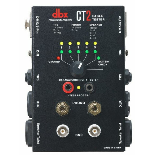DBX CT2 тестер для кабелей DBX CT2 тестер для кабелей