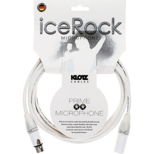 Klotz IRFM0100 микрофонный кабель, 1 метр, цвет белый Klotz IRFM0100 микрофонный кабель, 1 метр, цвет белый