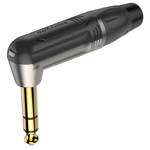 Roxtone RJ3RPP-NG разъем 6.3 мм Stereo "папа" Jack (угловой) с пружиной, цвет серебро Roxtone RJ3RPP-NG разъем 6.3 мм Stereo "папа" Jack (угловой) с пружиной, цвет серебро