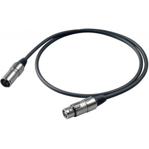 Proel BULK250LU6 микрофонный кабель, XLR "папа" <-> XLR "мама", длина 6 метров Proel BULK250LU6 микрофонный кабель, XLR "папа" <-> XLR "мама", длина 6 метров
