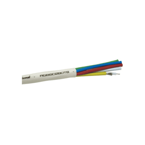 Gepco RGBSC260TS кабель RGBsc, (coax=5) 75 Ohm, минипрофиль Gepco RGBSC260TS кабель RGBsc, (coax=5) 75 Ohm, минипрофиль