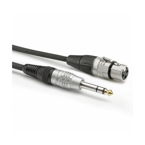 Sommer Cable HBP-XF6S-0600 микрофонный кабель BASIC+, XLR(F) <=> 6,3 Jack stereo, 6 м, HICON Sommer Cable HBP-XF6S-0600 микрофонный кабель BASIC+, XLR(F) <=> 6,3 Jack stereo, 6 м, HICON