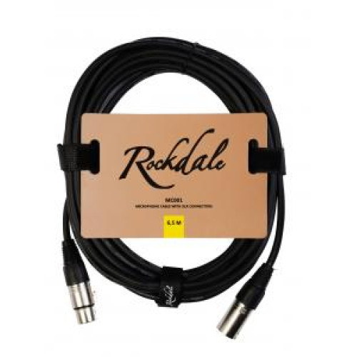 Rockdale MC001.20 микрофонный кабель с разъёмами XLR для балансных соединений, длина 6.5 метров Rockdale MC001.20 микрофонный кабель с разъёмами XLR для балансных соединений, длина 6.5 метров