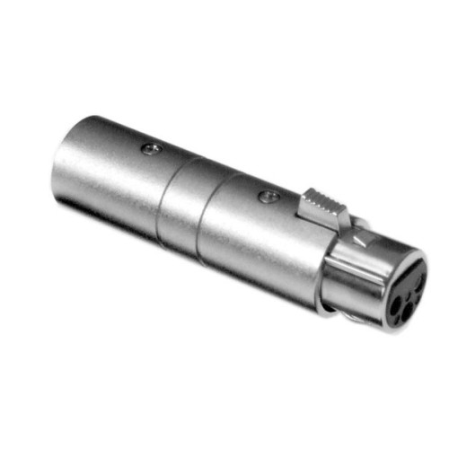 Amphenol AC3F3MW переходник-адаптер, цвет никель