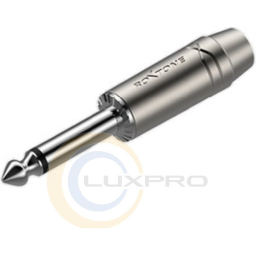 Roxtone RJ2PP-NS-NN разъем Jack 1/4" моно, цвет серебро Roxtone RJ2PP-NS-NN разъем Jack 1/4" моно, цвет серебро
