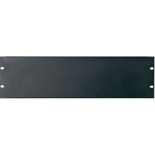 Nordfolk NRP-3U рэковая панель, 3U, цвет черный Nordfolk NRP-3U рэковая панель, 3U, цвет черный