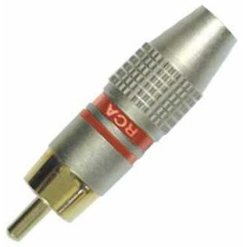 Bespeco MMRCAR разъем RCA, с красным ободком на корпусе Bespeco MMRCAR разъем RCA, с красным ободком на корпусе
