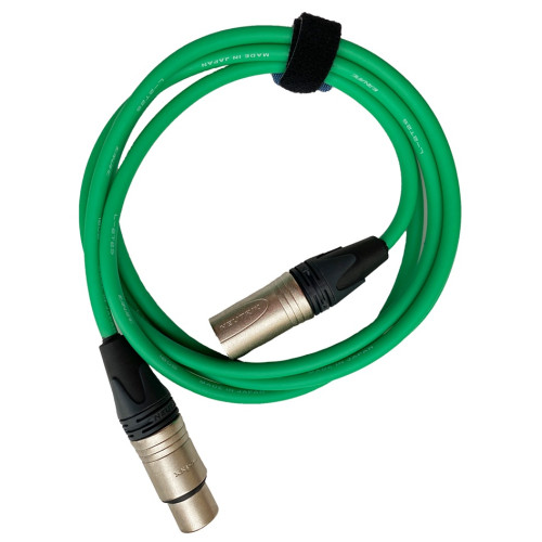 GS-Pro XLR3F-XLR3M (green) 0.5 кабель микрофонный, длина 0.5 метра, цвет зеленый GS-Pro XLR3F-XLR3M (green) 0.5 кабель микрофонный, длина 0.5 метра, цвет зеленый