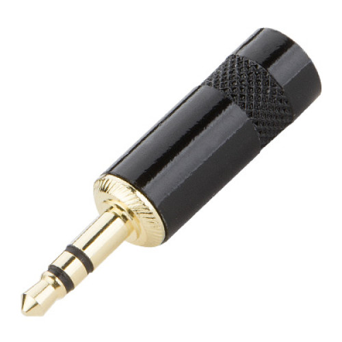 Seetronic ST231L-BG кабельный разъём Jack TRS 3.5 мм, под кабель 2-6 мм, чёрный Seetronic ST231L-BG кабельный разъём Jack TRS 3.5 мм, под кабель 2-6 мм, чёрный
