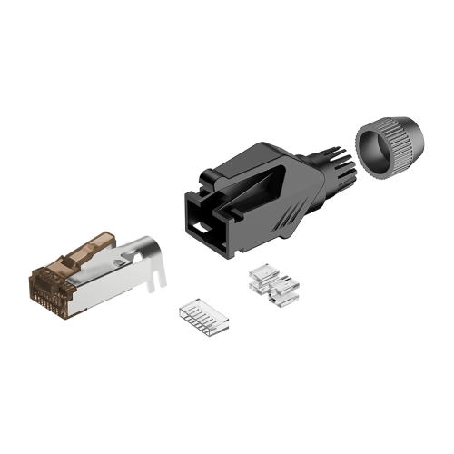 Roxtone RJ45C5E-PH-GY Ethernet разъем RJ45 (часть A) CAT5e, 150 МГц, цвет серый Roxtone RJ45C5E-PH-GY Ethernet разъем RJ45 (часть A) CAT5e, 150 МГц, цвет серый