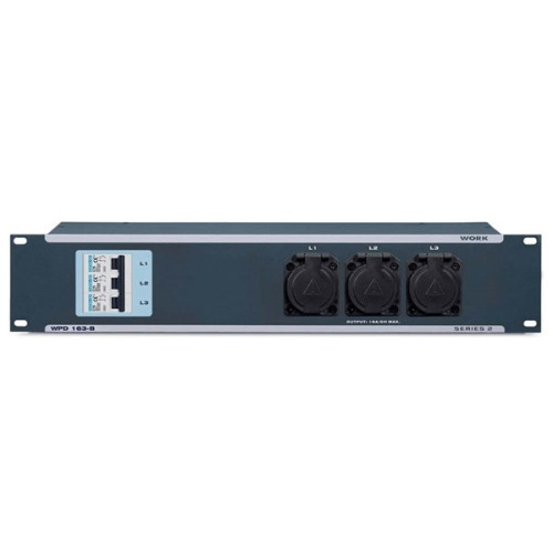 Work WPD 163B Distributor трехфазный силовой дистрибьютор 3х16A/ 400V Work WPD 163B Distributor трехфазный силовой дистрибьютор 3х16A/ 400V