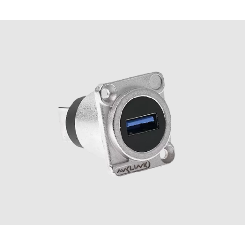 AVCLINK USB3 разъем проходной, USB 3.0 гнездо A тип - USB 3.0 гнездо B тип, установка на панель, D-тип AVCLINK USB3 разъем проходной, USB 3.0 гнездо A тип - USB 3.0 гнездо B тип, установка на панель, D-тип