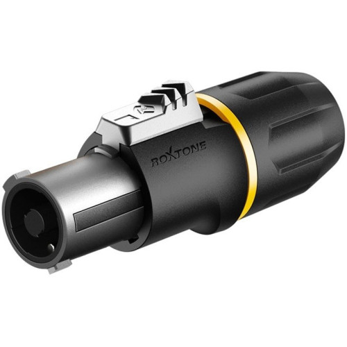 Roxtone RS4FP-HD разъем кабельный Speakon, сверхпрочный, цвет черно-желтый Roxtone RS4FP-HD разъем кабельный Speakon, сверхпрочный, цвет черно-желтый
