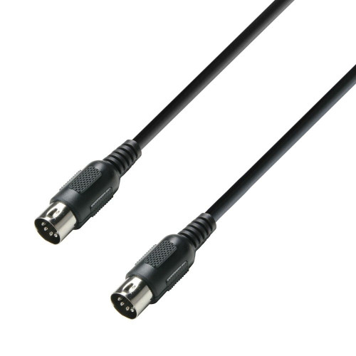 Adam Hall K3 MIDI 0150 BLK MIDI-кабель, длина 1.5 метра, цвет черный