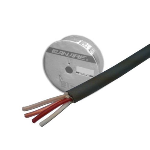 Canare 4S8 BLK силовой 4-жильный кабель, 4х1.27 кв. мм, черный Canare 4S8 BLK силовой 4-жильный кабель, 4х1.27 кв. мм, черный