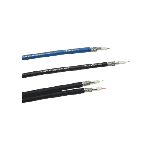 Gepco VDM250D кабель S-video, coax 75 Ohm сдвоенный, 2 экрана Gepco VDM250D кабель S-video, coax 75 Ohm сдвоенный, 2 экрана