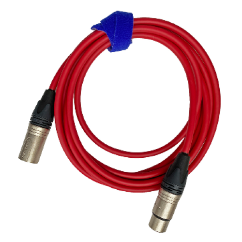 GS-Pro XLR3F-XLR3M (red) 2 кабель микрофонный, длина 2 метра, цвет красный GS-Pro XLR3F-XLR3M (red) 2 кабель микрофонный, длина 2 метра, цвет красный