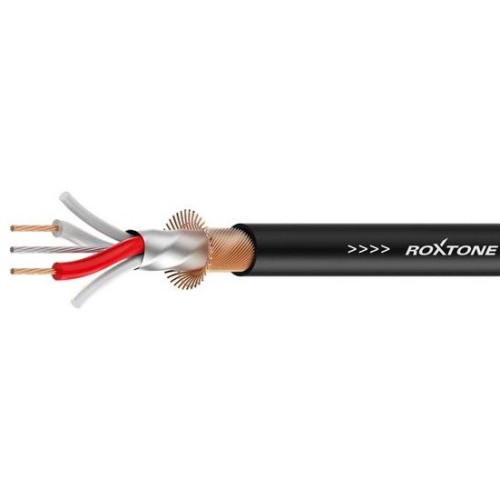 Roxtone DMX001/100*6 Black коробка с 6 бухтами по 100 метров, кабеля DMX, цвет черный Roxtone DMX001/100*6 Black коробка с 6 бухтами по 100 метров, кабеля DMX, цвет черный
