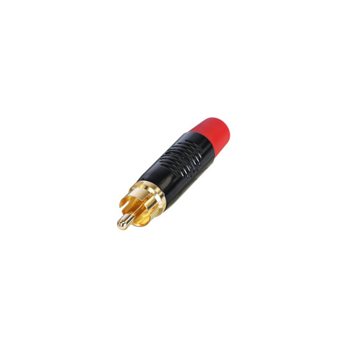 Rean RF2C-B-2 кабельный разъем RCA, черненый корпус, золоченые контакты Rean RF2C-B-2 кабельный разъем RCA, черненый корпус, золоченые контакты