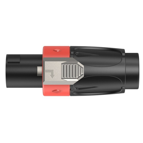 Roxtone RS4F-S-RD разъем кабельный Speakon, цвет черно-красный Roxtone RS4F-S-RD разъем кабельный Speakon, цвет черно-красный