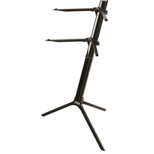 Quik Lok SL911BK стойка для клавишных инструментов, 2 уровня, цвет чёрный Quik Lok SL911BK стойка для клавишных инструментов, 2 уровня, цвет чёрный