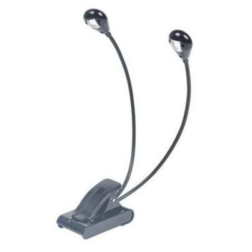 Nordfolk ML04 двойная LED подсветка для нот на гибкой шее Nordfolk ML04 двойная LED подсветка для нот на гибкой шее