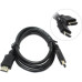 Wize C-HM-HM-1M кабель HDMI, 1 метр Wize C-HM-HM-1M кабель HDMI, 1 метр