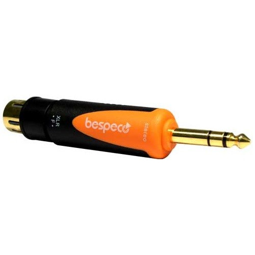 Bespeco SLAD505 переходник 6.3 мм stereo Jack "папа" / XLR3 "мама" Bespeco SLAD505 переходник 6.3 мм stereo Jack "папа" / XLR3 "мама"