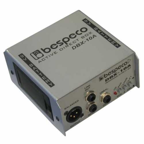 Bespeco DBX10A директ бокс активный Bespeco DBX10A директ бокс активный