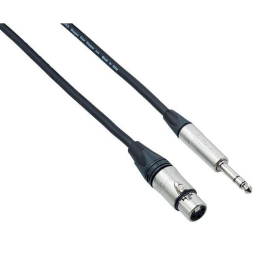 Bespeco NCSMA300 кабель межблочный XLR-F-Jack, 3 метра Bespeco NCSMA300 кабель межблочный XLR-F-Jack, 3 метра