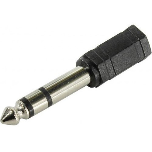 NordFolk NCA5325 переходник 3.5 мм mini Jack stereo => 6.3 мм Jack stereo, пластик NordFolk NCA5325 переходник 3.5 мм mini Jack stereo => 6.3 мм Jack stereo, пластик