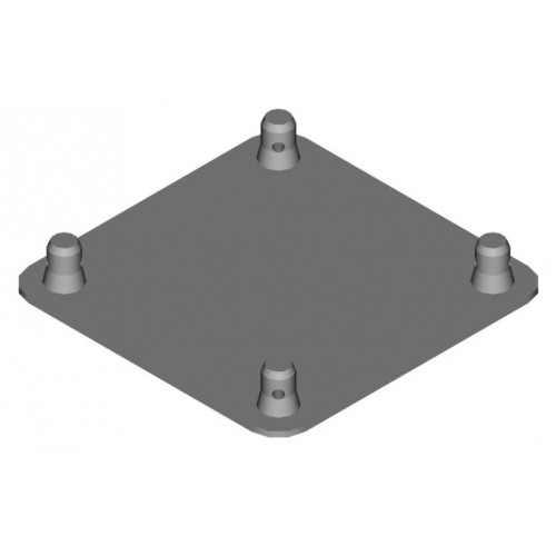 Dura Truss DT 34 BPM Base plate with male half Connector подставка для ферм серии DT34 Dura Truss DT 34 BPM Base plate with male half Connector подставка для ферм серии DT34