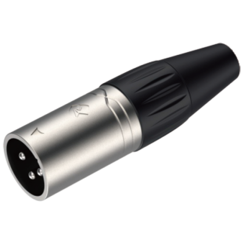 Roxtone RX3MP-NT разъем cannon кабельный, "папа" 3-х контактный. цвет серебро Roxtone RX3MP-NT разъем cannon кабельный, "папа" 3-х контактный. цвет серебро