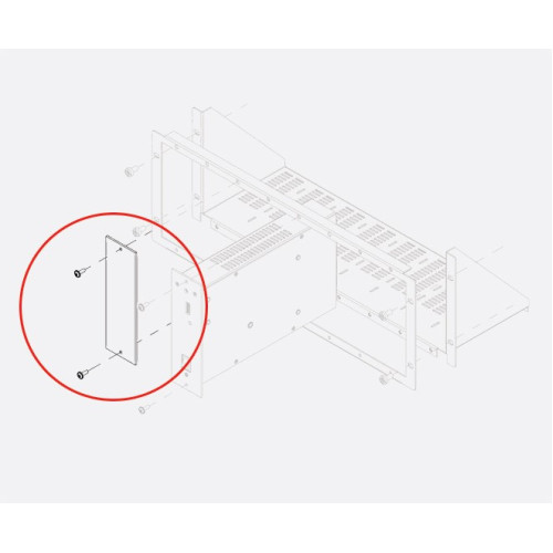 Genelec 272-0031 заглушка на 1 слот для рэкового крепления RAM2-405 Genelec 272-0031 заглушка на 1 слот для рэкового крепления RAM2-405
