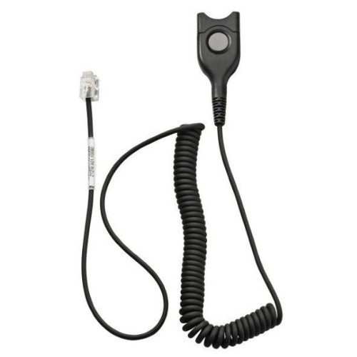 Sennheiser CSTD 08 витой шнур-переходник для подключения QD гарнитур Sennheiser к телефонным аппаратам Cisco, оснащенным трубочным разъемом 4C4P (RJ9, RJ22) Sennheiser CSTD 08 витой шнур-переходник для подключения QD гарнитур Sennheiser к телефонным аппаратам Cisco, оснащенным трубочным разъемом 4C4P (RJ9, RJ22)