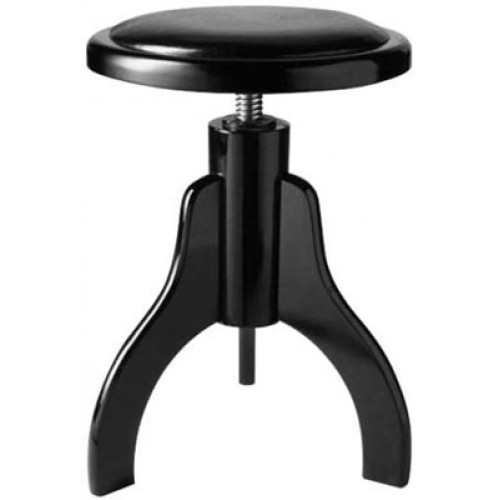 Stagg PS35 BK P V / BK стул для пианино, цвет-черный полированный, верх - черн. барх Stagg PS35 BK P V / BK стул для пианино, цвет-черный полированный, верх - черн. барх