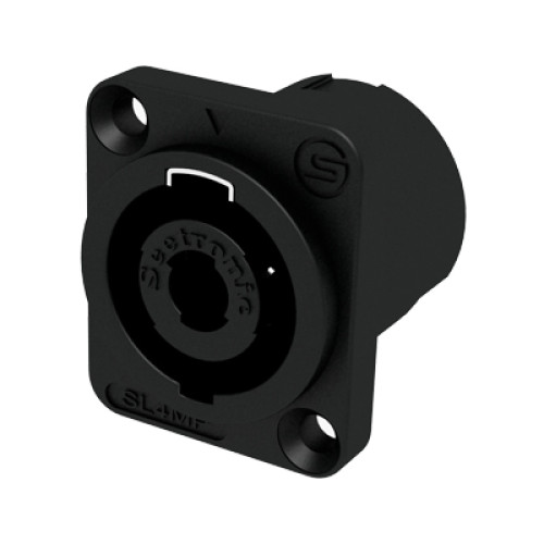Seetronic SL4MP панельный разъём тип D, спикон 4-контактный Seetronic SL4MP панельный разъём тип D, спикон 4-контактный