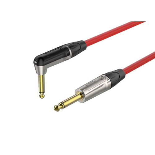 Roxtone TGJJ110-TRD/3 кабель инструментальный, красный, 3 метра Roxtone TGJJ110-TRD/3 кабель инструментальный, красный, 3 метра