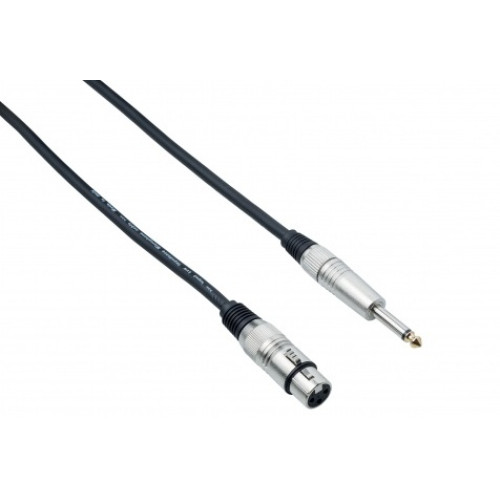 Bespeco XCMA450 (XLR-Jack 6.3) кабель микрофонный, длина 4.5 метров Bespeco XCMA450 (XLR-Jack 6.3) кабель микрофонный, длина 4.5 метров